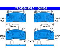 Brake pads 13.0460-4854.2 ATE for ALFA ROMEO GIULIETTA