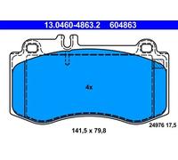 Brake pads 13.0460-4863.2 ATE for MERCEDES-BENZ CLS E-CLASS E-CLASS T-Model