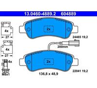 Brake pads 13.0460-4889.2 ATE for FIAT PEUGEOT CITROËN OPEL