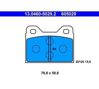 ATE 13.0460-5029.2 Brake pad set