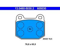 ATE 13.0460-5030.2 Brake pad set