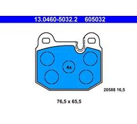 ATE 13.0460-5032.2 Brake pad set