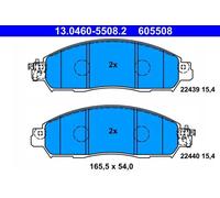ATE 13.0460-5508.2 Brake pad set