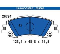 ATE 13.0460-5560.2 Brake pad set