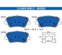Brake pads 13.0460-5562.2 ATE for KIA HYUNDAI