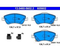 ATE 13.0460-5602.2 Brake pad set