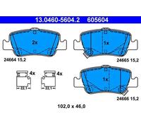 ATE 13.0460-5604.2 Brake pad set