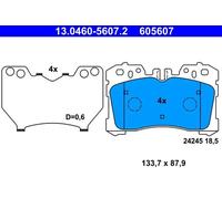 Brake pads 13.0460-5607.2 ATE for LEXUS LS