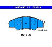ATE Brake Pad Set 13.0460-5616.2, Disc Brake for Toyota Hilux Vigo VII Pickup