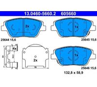 ATE 13.0460-5660.2 Brake pad set