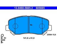 Brake pads 13.0460-5665.2 ATE for MAZDA CX-5