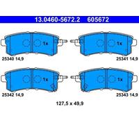 BRAKE PAD SET DISC BRAKE 13.0460-5672.2 FOR INFINITI QX80QX56 VK56VD 5.6L 8cyl