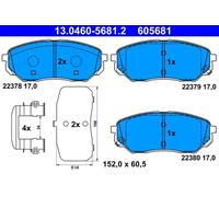 BRAKE PAD SET DISC BRAKE 13.0460-5681.2 FOR HYUNDAI SANTA/FE/IV/SUV/Van KIA