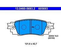 BRAKE PAD SET DISC BRAKE FOR LEXUS NX/SUV ES UX TOYOTA C-HR CAMRY 3ZR-FAE 2.0L