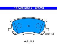 Brake pads 13.0460-5750.2 ATE for LEXUS RX