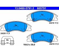 DISC BRAKE PADS SET FOR KIA CERATO SALOON LD G4ED G4GC D4EA D4FA G4FC ATE