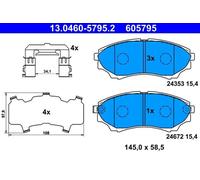 ATE 13.0460-5795.2 Brake pad set