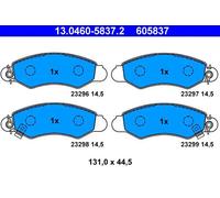 Brake pads 13.0460-5837.2 ATE for SUZUKI SUBARU