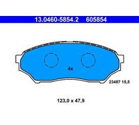 ATE 13.0460-5854.2 Brake pad set