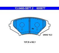 ATE 13.0460-5877.2 Brake pad set