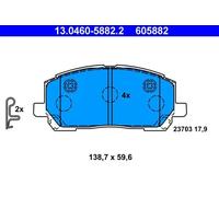 Brake pads 13.0460-5882.2 ATE for LEXUS RX