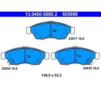Brake pads 13.0460-5888.2 ATE for SUZUKI LIANA Hatchback LIANA
