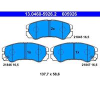 Brake pads 13.0460-5926.2 ATE for OPEL ISUZU