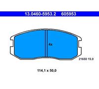 ATE 13.0460-5953.2 Brake pad set