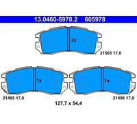 ATE 13.0460-5978.2 Brake pad set