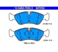 ATE 13.0460-7052.2 Brake pad set