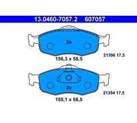 Brake pads 13.0460-7057.2 ATE for FORD GRANADA Mk III GRANADA Mk III Saloon