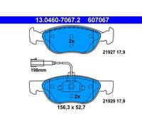 Brake pads 13.0460-7067.2 ATE for ALFA ROMEO 145 146