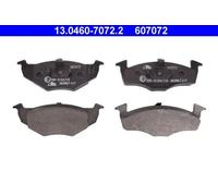 Brake pads 13.0460-7072.2 ATE for VW SEAT