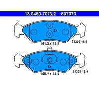 ATE 13.0460-7073.2 Brake pad set