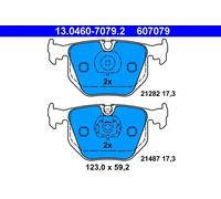 ATE 13.0460-7079.2 Brake pad set