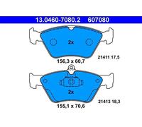 Brake pads 13.0460-7080.2 ATE for OPEL SAAB