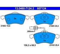 ATE 13.0460-7124.2 Brake pad set