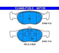 ATE 13.0460-7125.2 Brake pad set