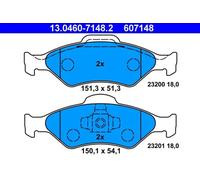Brake pads 13.0460-7148.2 ATE for FORD MAZDA