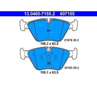 Brake pads 13.0460-7155.2 ATE for BMW MG