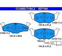ATE Brake Pad Set 13.0460-7164.2 - Disc Brake Pads for SKODA VW Fabia