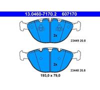 ATE 13.0460-7170.2 Brake pad set
