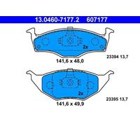 Fits ATE 13.0460-7177.2 Brake Pad Set, disc brake UK Stock