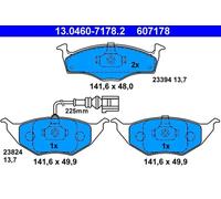 Brake pads 13.0460-7178.2 ATE for AUDI A2