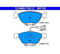 Brake pads 13.0460-7181.2 ATE for ALFA ROMEO GT