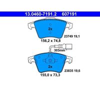 ATE Brake Pad Set 13.0460-7191.2
