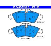 Brake pads 13.0460-7196.2 ATE for MERCEDES-BENZ VW