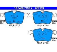 ATE 13.0460-7199.2 Brake pad set