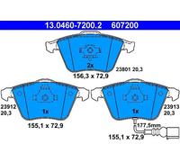 Brake pads 13.0460-7200.2 ATE for SEAT VW SKODA AUDI
