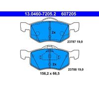 ATE 13.0460-7205.2 Brake pad set
